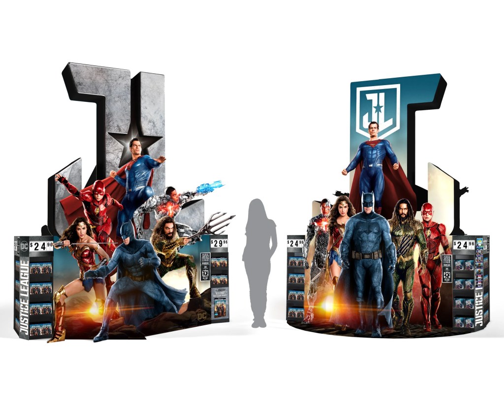 Justice League In-Store Display [Clio Winner]